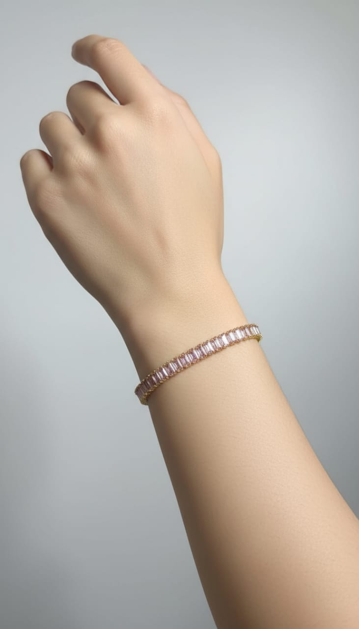Rosé Tennis Bracelet
