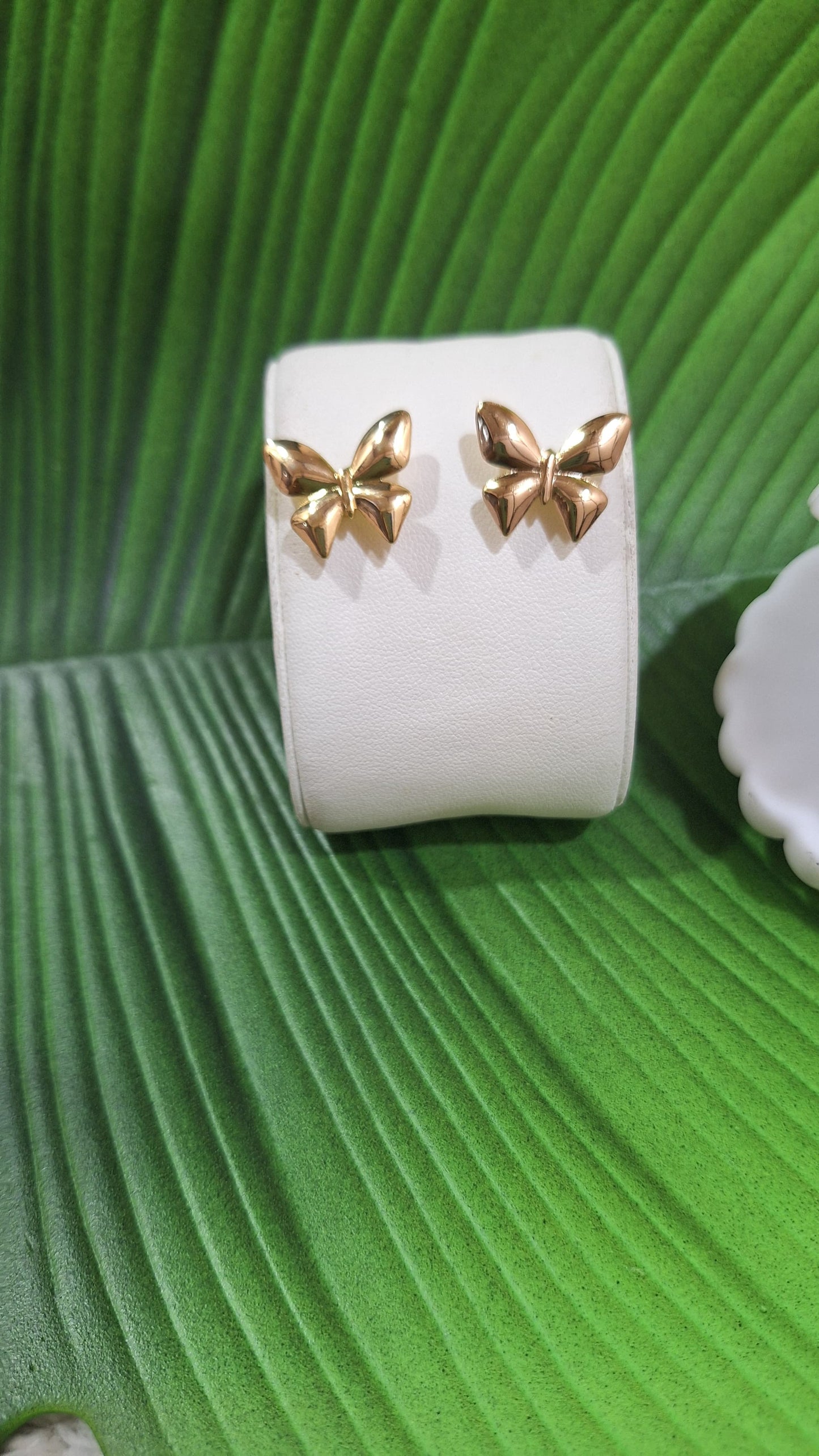 Small butterfly earrings