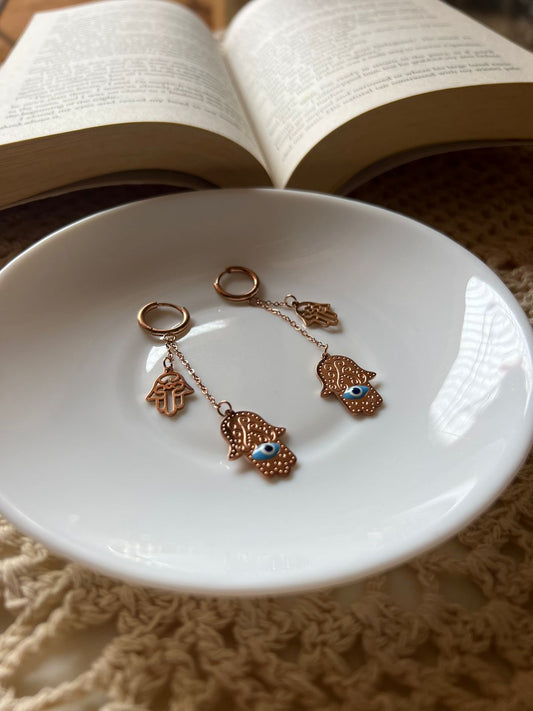 Cute Hamsa earring