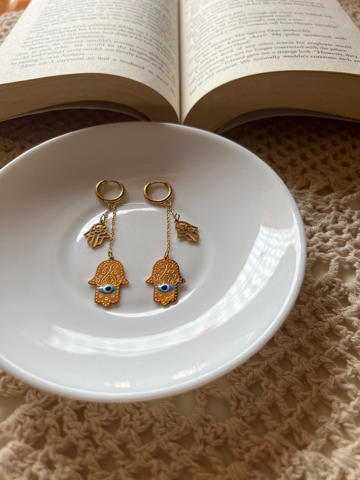 Cute Hamsa earring