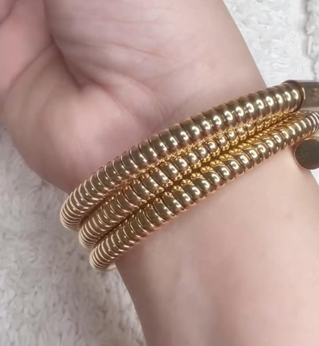 Coiled design bracelet