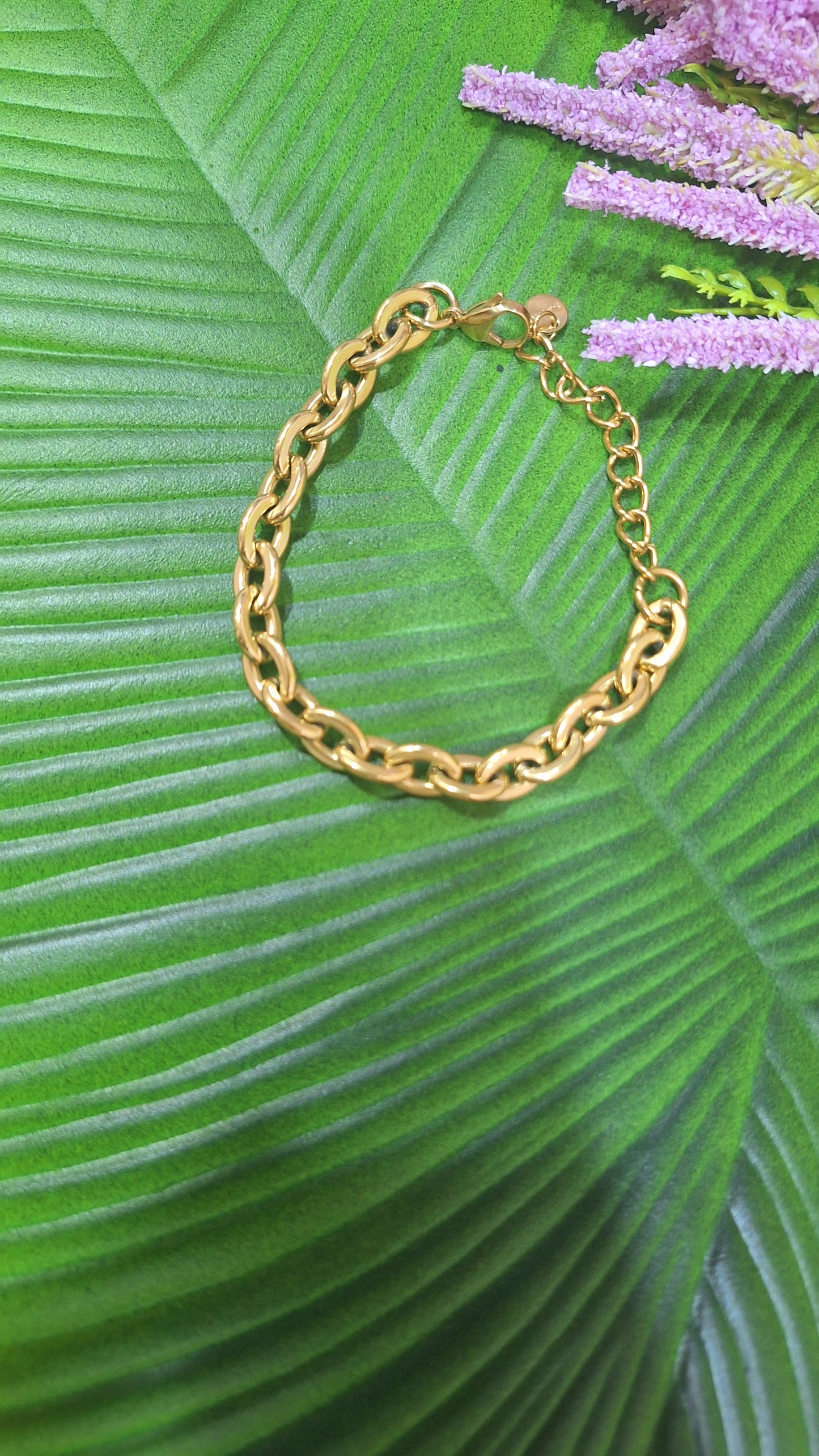 Cable chain bracelet