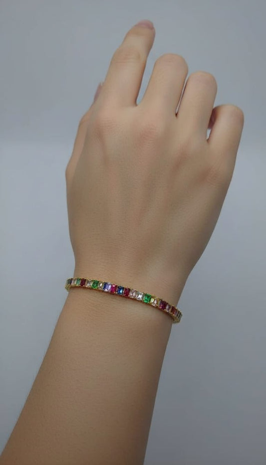 Multicolor Luxe Sparkle Bracelet