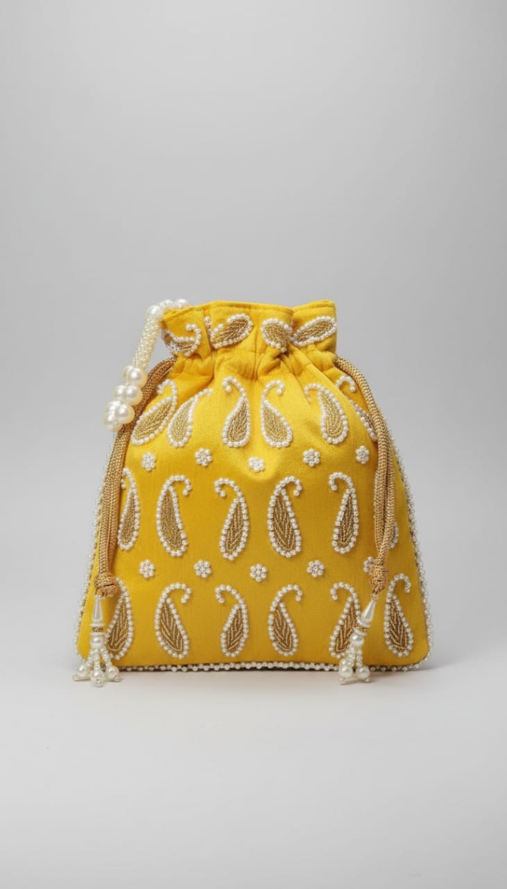 Paisley Motifs Potli