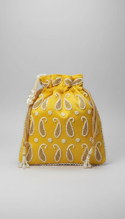 Paisley Motifs Potli