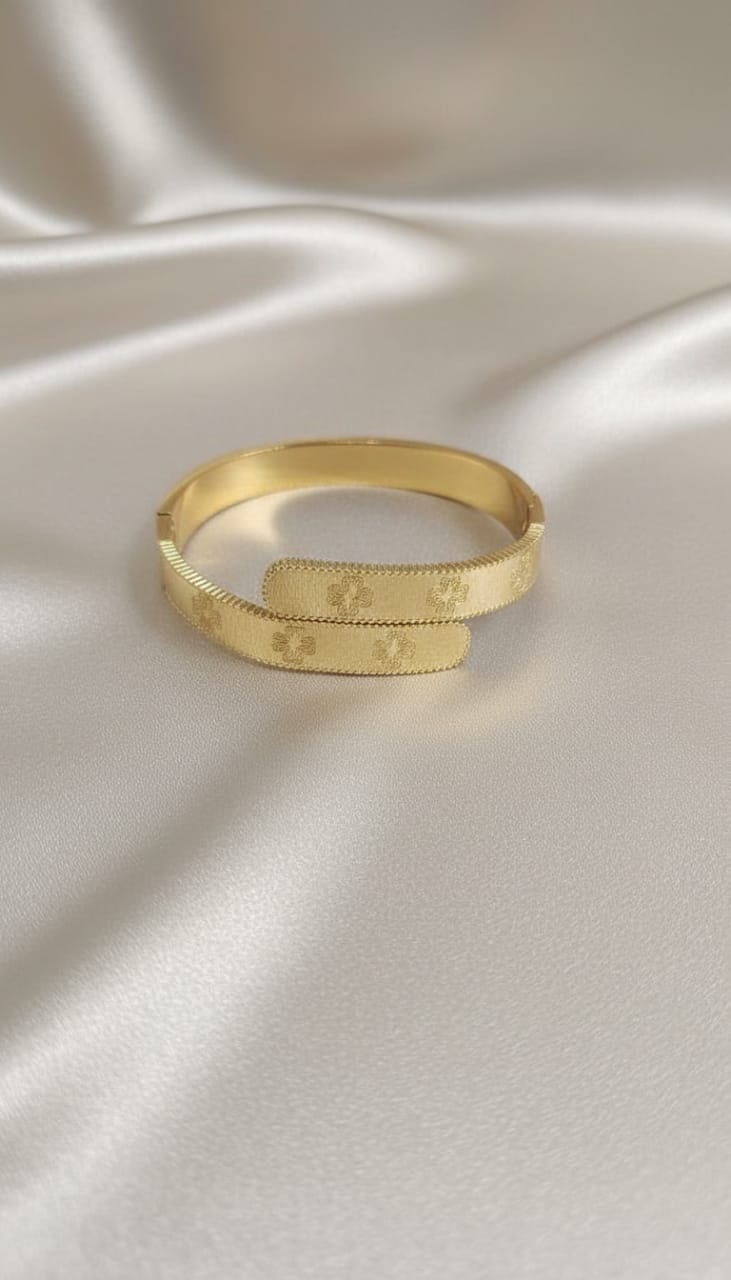 Golden Embrace Bangle