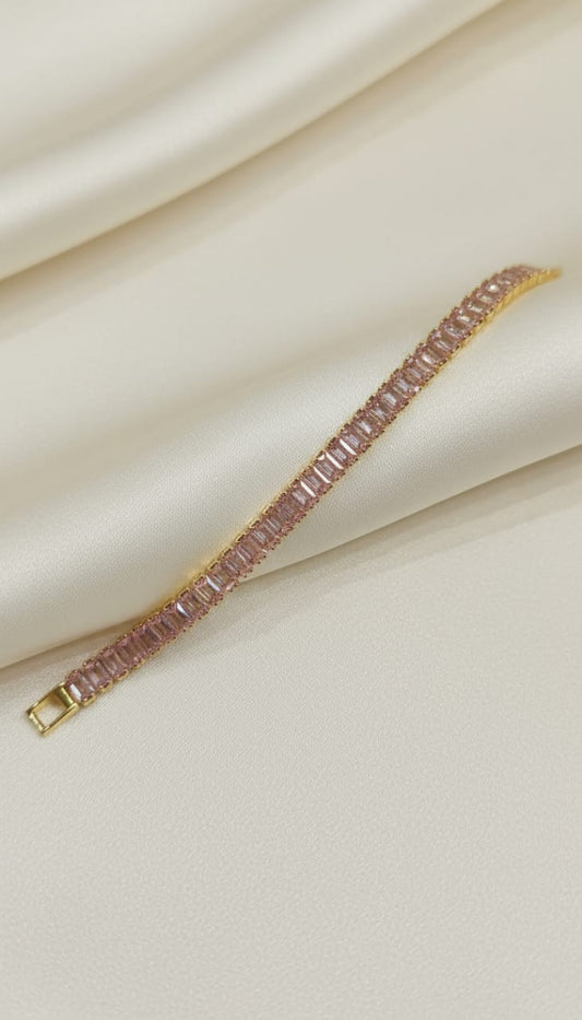 Rosé Tennis Bracelet
