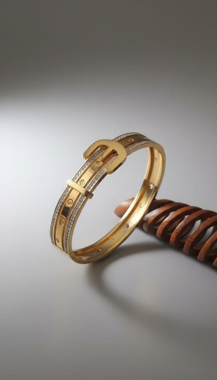 Golden Belt Elegance Bracelet
