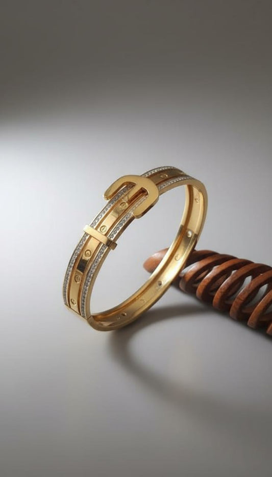 Golden Belt Elegance Bracelet